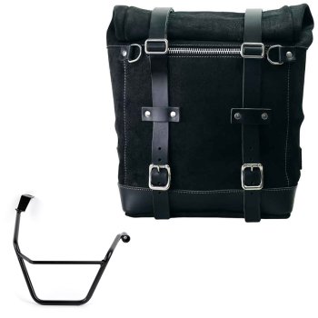 Borsa laterale Scram in Crosta di Cuoio 22L-30L + Telaio Triumph Street Scrambler 900 (2026 in poi) DX