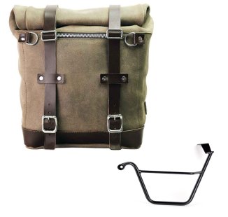 Borsa laterale Scram in Crosta di Cuoio 22L-30L + Telaio Triumph Street Scrambler 900 (2026 in poi) SX