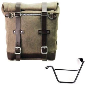 Borsa laterale Scram in Crosta di Cuoio 22L-30L + Telaio Triumph Street Scrambler 900 (2026 in poi) SX