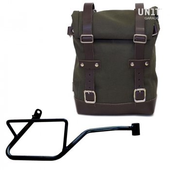Borsa laterale Canvas + Telaio Guzzi V7.850 DX