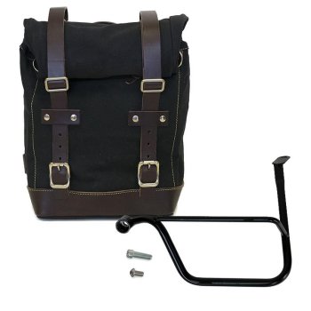 Borsa laterale Canvas + telaio sx Triumph Speed Twin 