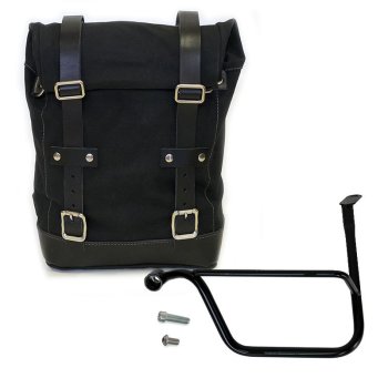 Borsa laterale Canvas + telaio sx Triumph Speed Twin 