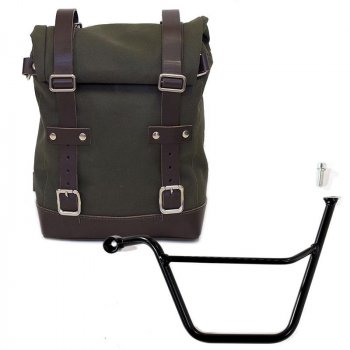 Borsa laterale Canvas + Telaio Triumph Scrambler
