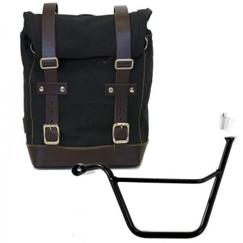 Borsa laterale Canvas + Telaio Triumph Scrambler