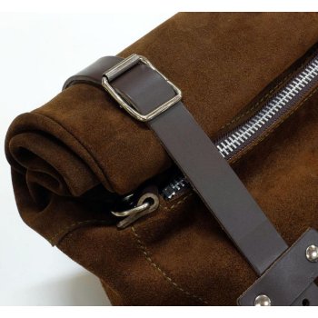 Borsa laterale in Crosta di cuoio + telaio Yamaha DX
