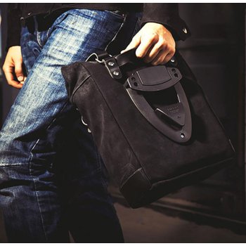 Borsa laterale in Crosta di cuoio + telaio Yamaha DX