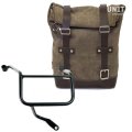 Borsa laterale in Crosta di cuoio + telaio Yamaha DX