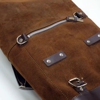 Borsa laterale in Crosta di cuoio + telaio Yamaha SX