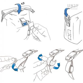 Borsa laterale Khali + Telaio serie NineT