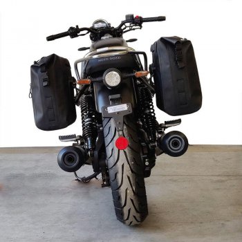 Borsa laterale Khali TPU + Telaio Guzzi V7.850 SX