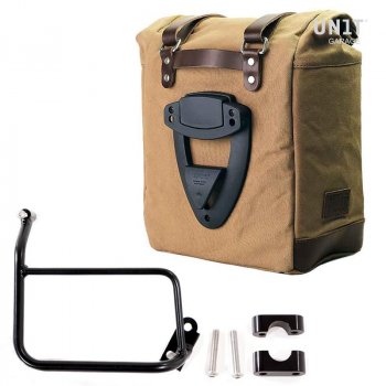 Borsa laterale Scram in Canvas 22L-30L + Telaio R1200 GS