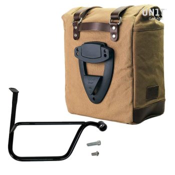 Borsa laterale Scram in Canvas 22L-30L + telaio Triumph Speed Twin 1200 Destro (2019 in poi)