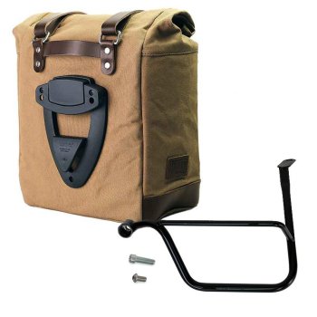Borsa laterale Scram in Canvas 22L-30L + telaio Triumph Speed Twin 1200 Sinistro (2019 in poi)