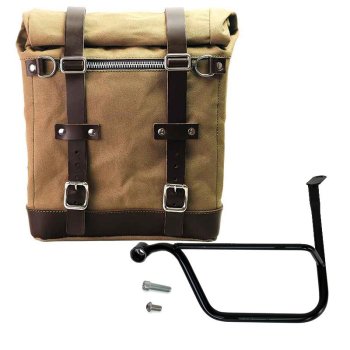 Borsa laterale Scram in Canvas 22L-30L + telaio Triumph Speed Twin 1200 Sinistro (2019 in poi)