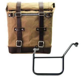Borsa laterale Scram in Canvas 22L-30L + Telaio Yamaha Sinistro