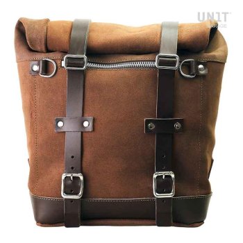 Borsa laterale Scram in Crosta di Cuoio 22L-30L