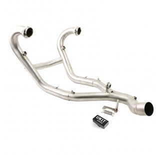 Collettore marmitta senza catalizzatore in inox + Ingannatore spia motore EURO 5+ BMW R12 NineT