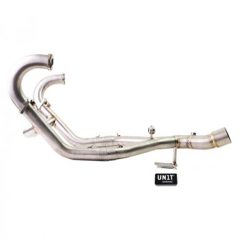 Collettore marmitta senza catalizzatore in Titanio con saldatura a vista + Ingannatore spia motore EURO 5+ BMW R12 G/S