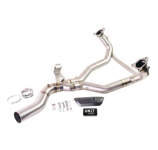 Collettore marmitta Titanio senza catalizzatore + Ingannatore spia motore EURO 5+ BMW R1300GS e ADV