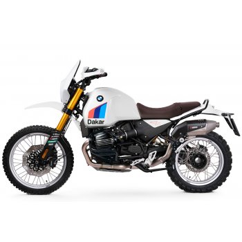 Copertina in pelle per sella originale altezza standard con kit passeggero BMW R12 G/S