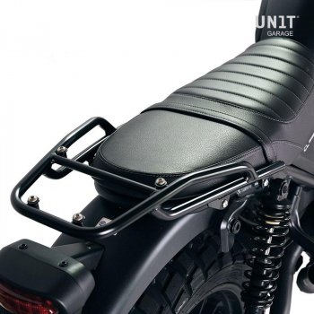 Copertina sella in cuoio nera Honda CL500 (sella lunga)