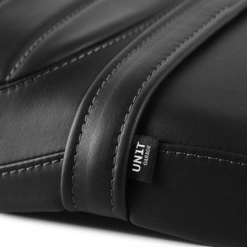 Copertina sella in cuoio nera Honda CL