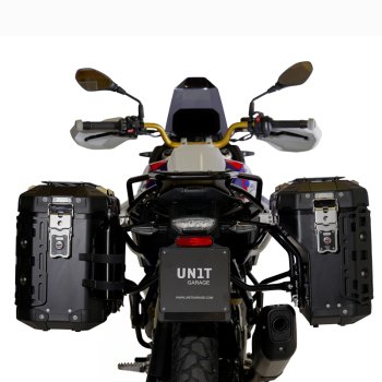 Coppia borse Atlas in Alluminio 39L+32L  + Telai per borse in alluminio Atlas BMW F450GS