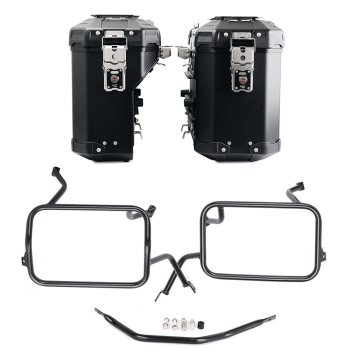 Coppia borse Atlas in Alluminio 39L+32L  + Telai per borse in alluminio Atlas BMW F450GS