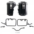 Coppia borse Atlas in Alluminio 39L+32L + Telai per borse in alluminio Atlas BMW R12 G/S