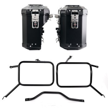 Coppia borse Atlas in Alluminio 39L+32L  + Telai per borse in alluminio Atlas Triumph Street Scrambler 900 (2026 in poi)