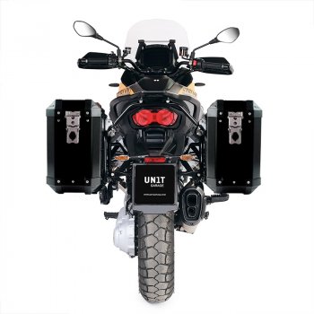 Coppia borse Atlas in Alluminio 40L+40L con Telai Moto Guzzi Stelvio (2024 in poi)