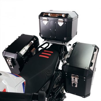 Coppia borse Atlas in Alluminio 47L+41L con Telai BMW F900GS