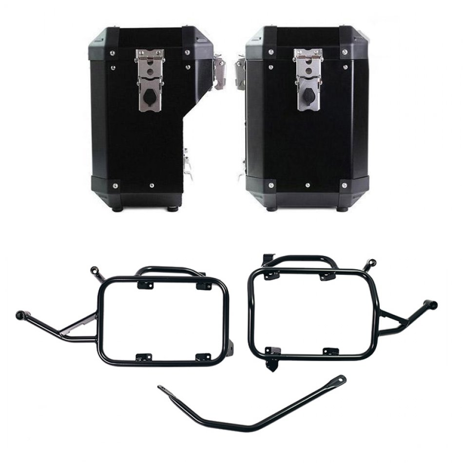 Coppia borse Atlas in Alluminio 47L+41L con Telai BMW F900GS