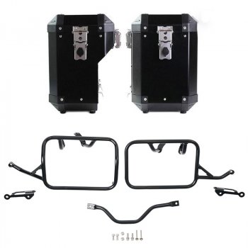 Coppia borse Atlas in Alluminio 47L+41L con Telai BMW R12 G/S