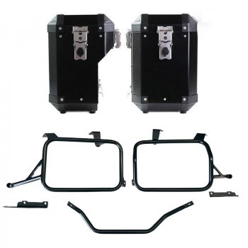 Coppia borse Atlas in Alluminio 47L+41L con Telai Honda CRF1100L Africa Twin & Adventure Sports (2024 in poi)