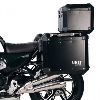 Coppia borse Atlas in Alluminio 47L+41L + Telai per borse in alluminio BMW R12 NineT