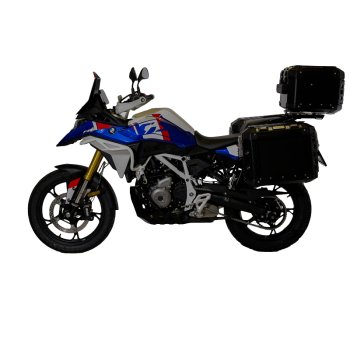 Coppia borse Atlas in Alluminio 48L+41L + Telai per borse in alluminio Atlas BMW F450GS