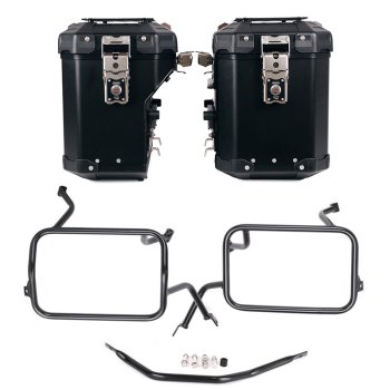 Coppia borse Atlas in Alluminio 48L+41L + Telai per borse in alluminio Atlas BMW F450GS