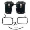 Coppia borse Atlas in Alluminio 48L+41L + Telai per borse in alluminio Atlas BMW F450GS