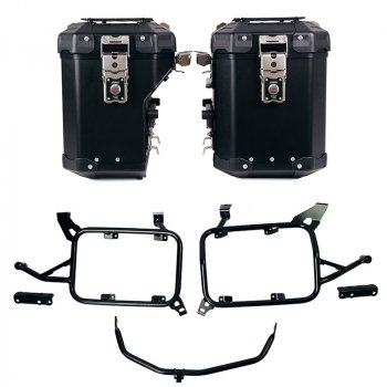Coppia borse Atlas in Alluminio 48L+41L + Telai per borse in alluminio Atlas BMW F850GS e ADV