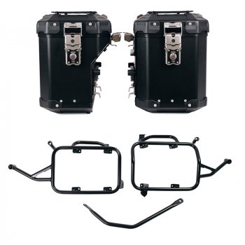 Coppia borse Atlas in Alluminio 48L+41L + Telai per borse in alluminio Atlas BMW F900GS
