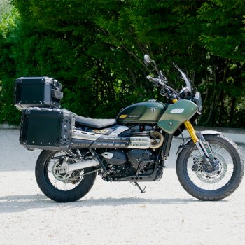 Coppia borse Atlas in Alluminio 48L+41L + Telai per borse in alluminio Atlas Triumph Street Scrambler 900 (2026 in poi)