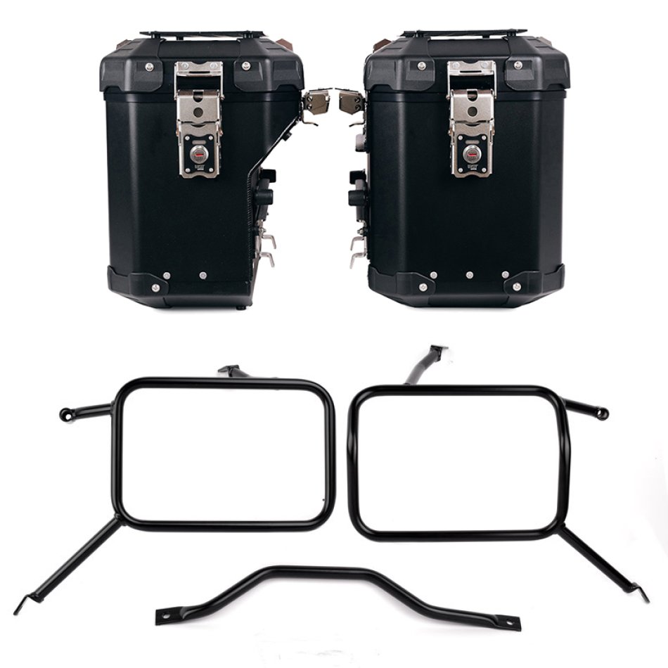 Coppia borse Atlas in Alluminio 48L+41L + Telai per borse in alluminio Atlas Triumph Street Scrambler 900 (2026 in poi)