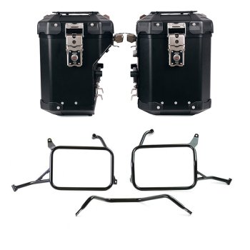 Coppia borse Atlas in Alluminio 48L+41L + Telai per borse in alluminio Atlas Yamaha Ténéré 700