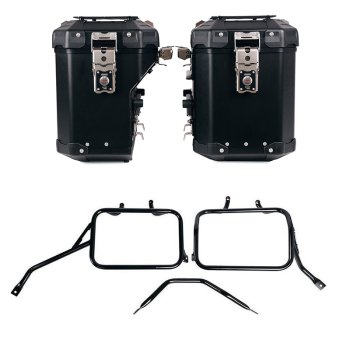 Coppia borse Atlas in Alluminio 48L+41L + Telai per borse in alluminio Triumph Tracker 400