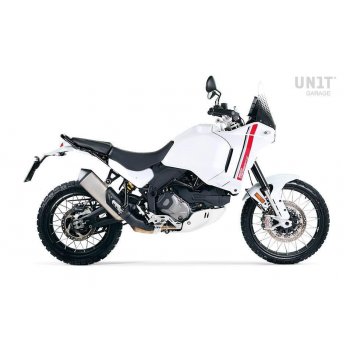 Coppia fianchetti laterali Ducati DesertX Star White Silk