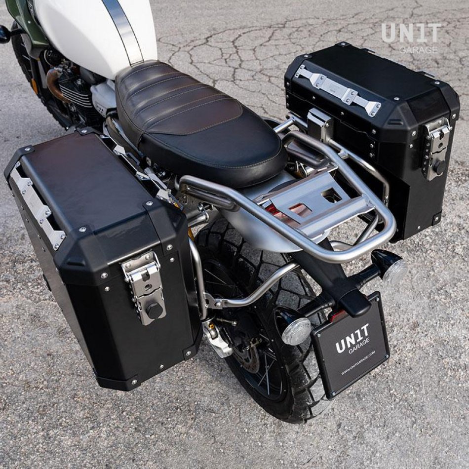 Borse Laterali Interne In Cordura GRANDE INGRANAGGIO MOTO Per Valigie Rigide BMW R1200GSA, 600D, Impermeabili, Con Tracolla E Tasche - 2