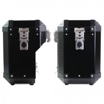 Coppia borse laterale Unitgarage in Alluminio 45L