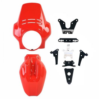 Cupolino Fenouil+parafango anteriore BMW R12 NineT