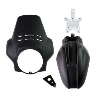 Cupolino Fenouil+parafango anteriore nineT Scrambler-Pure